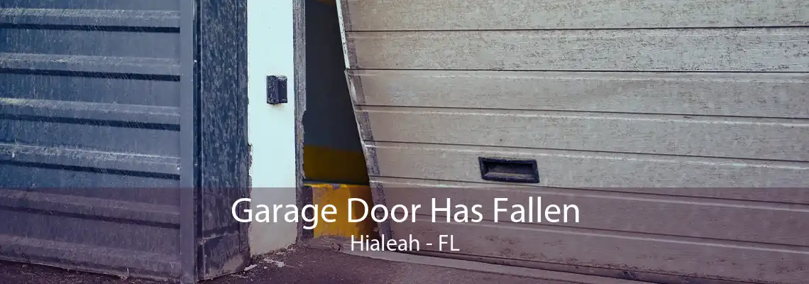 Garage Door Has Fallen Hialeah - FL