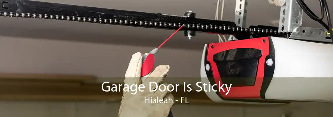 Garage Door Is Sticky Hialeah - FL